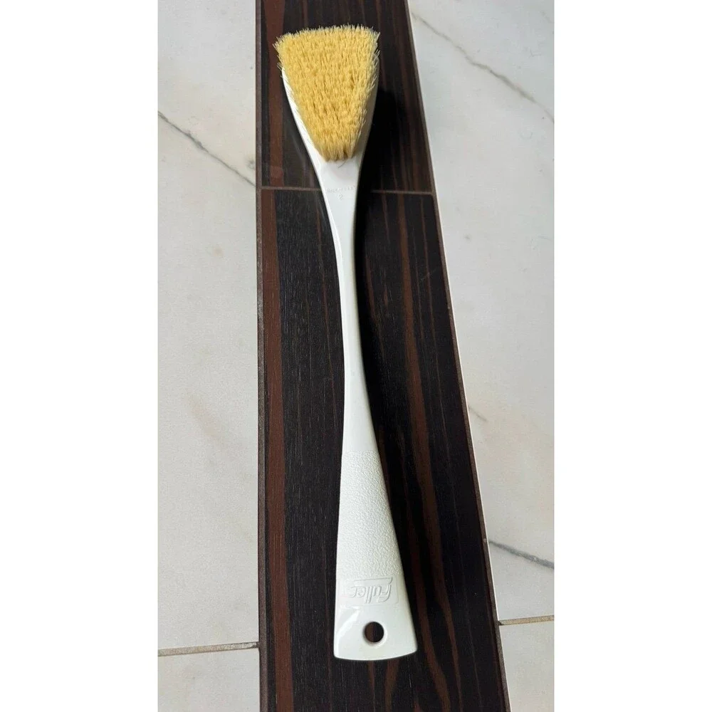 Fuller Brush Exfoliator & Scrub Body Brush - 16-inch Contoured Handle
